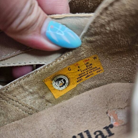 Caterpillar Womens Mona Oxford  Slip-on‎ Shoes sz 10 - Picture 7 of 9